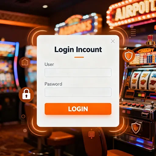 Secure login screen for mobile gaming at 777bar